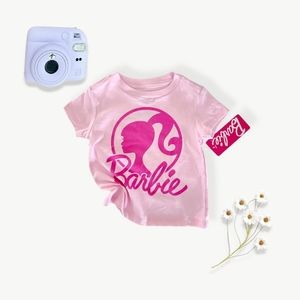 Barbie Toddler Girls Pink Graphic T-Shirt